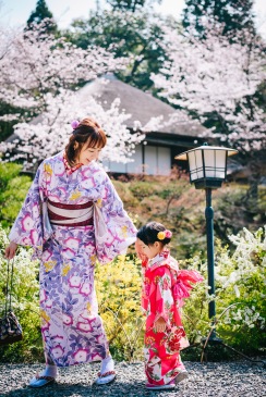 京都母女親子和服寫真