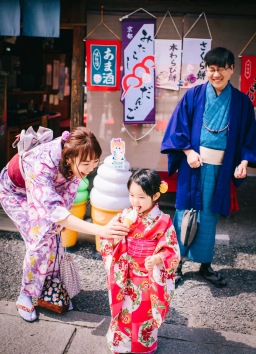 京都親子和風和服拍照