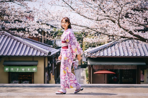 京都和服攝影師,櫻花浴衣寫真
